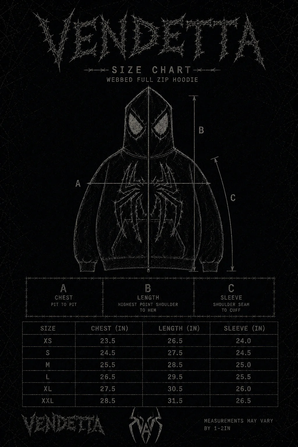 Spider Full-Zip Hoodie