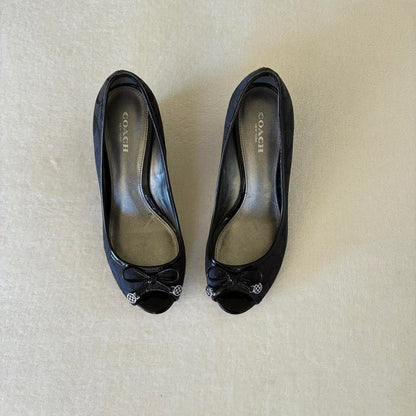 Vintage Monogram Wedge