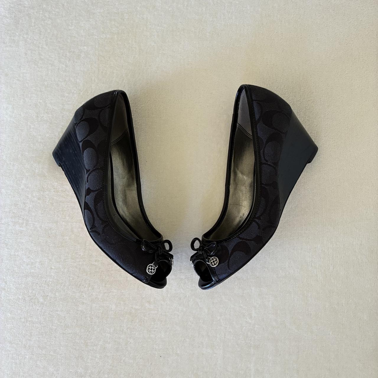 Vintage Monogram Wedge