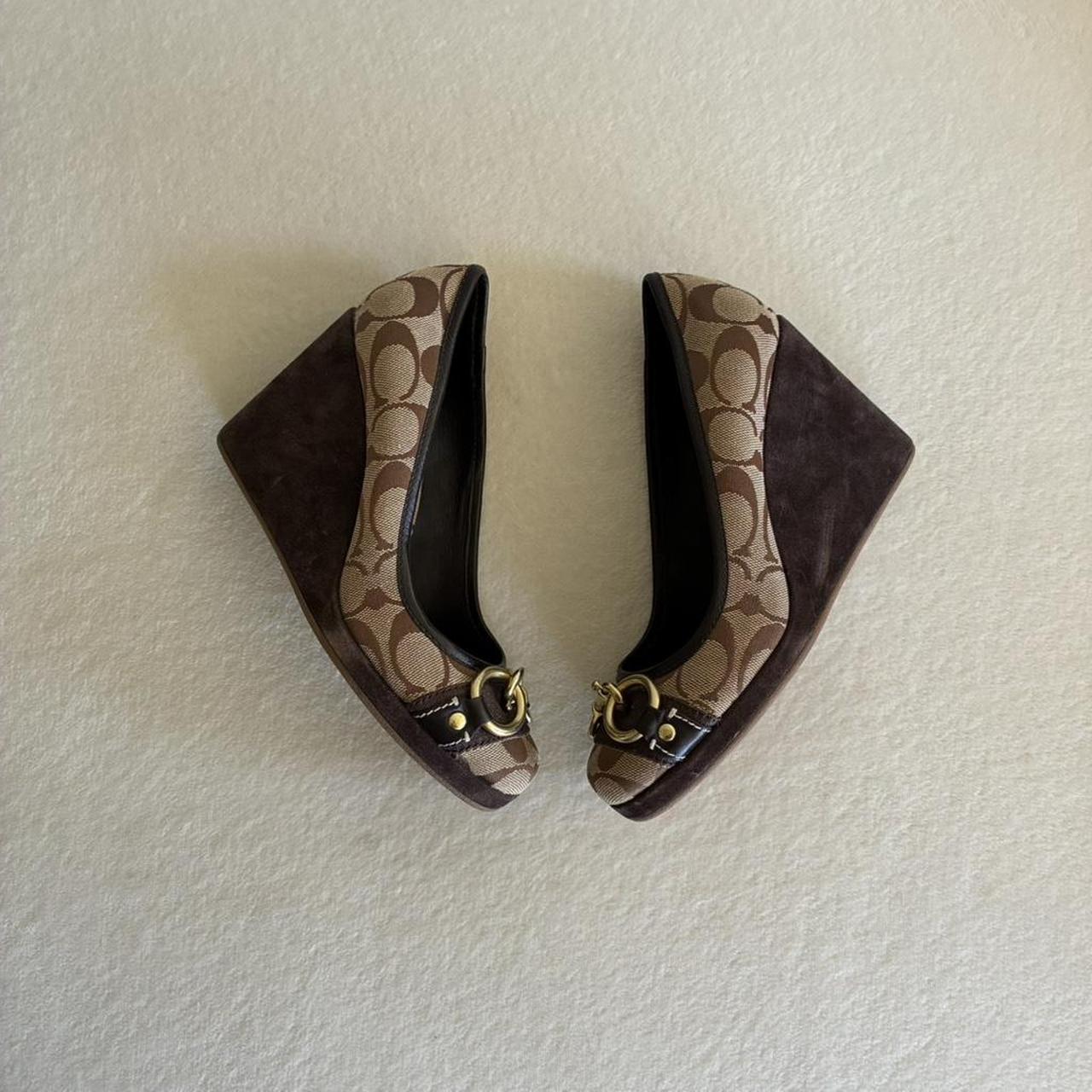 Vintage Monogram Wedges