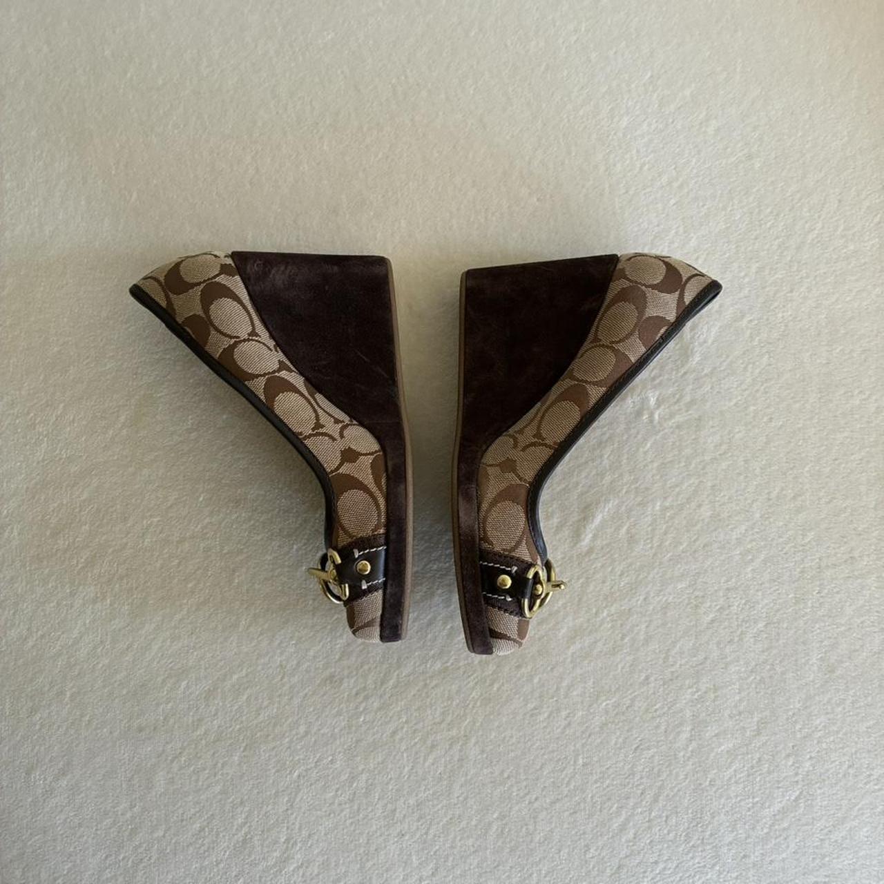 Vintage Monogram Wedges