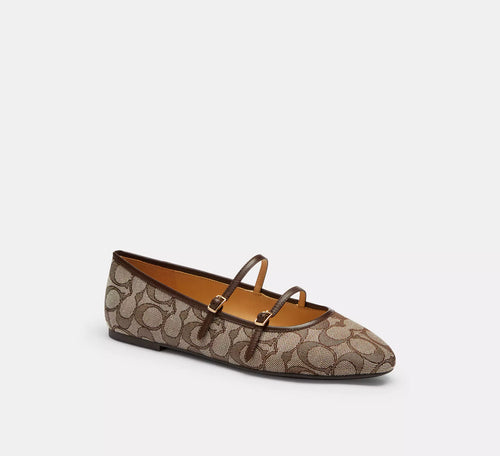 Mary Jane In Signature Jacquard