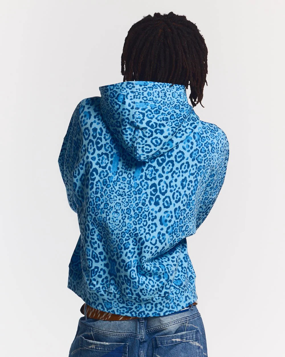 nocturne beast zip hoodie blue