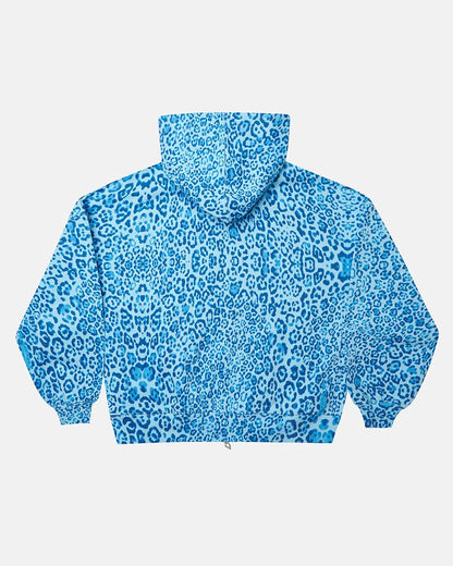 nocturne beast zip hoodie blue