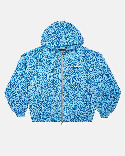 nocturne beast zip hoodie blue